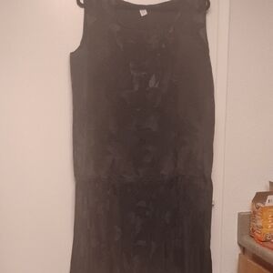 Elegant Black Sleeveless Dress
